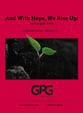 And with Hope, We Rise Up! Concert Band sheet music cover